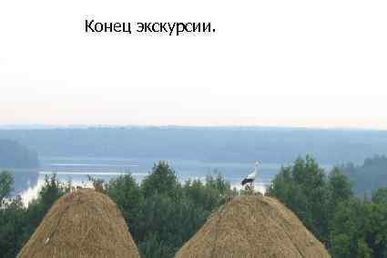 Конец экскурсии. Возвращение в школу. 