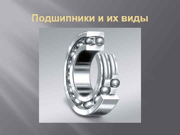 Подшипники и их виды 