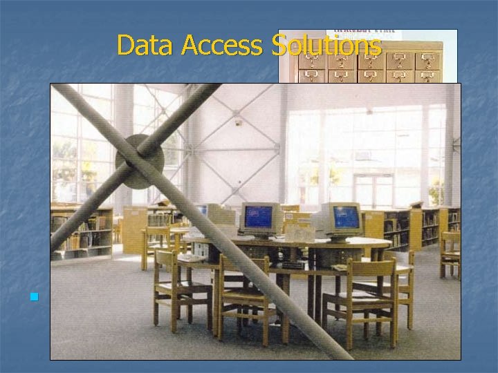 Data Access Solutions n Library Model 