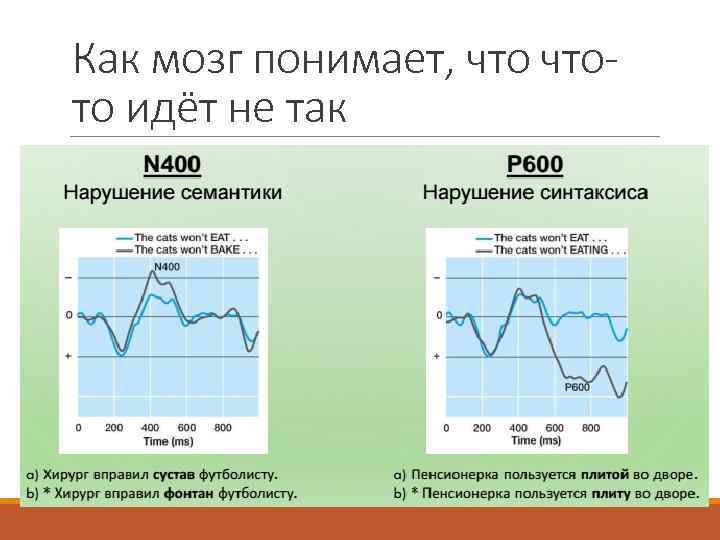 Как мозг понимает, чтото идёт не так 