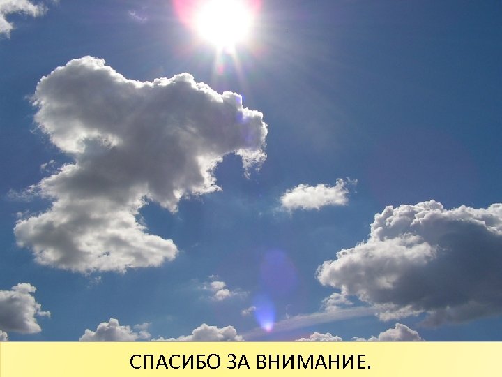 СПАСИБО ЗА ВНИМАНИЕ. 