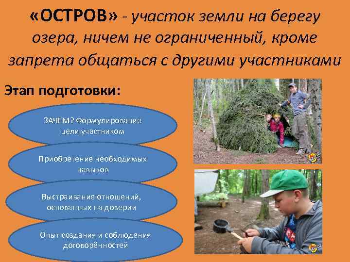  «ОСТРОВ» - участок земли на берегу озера, ничем не ограниченный, кроме запрета общаться