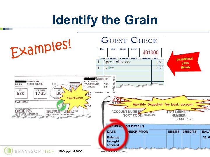 Identify the Grain ples! Exam © Copyright 2006 www. bravesoft. com 1 - 14