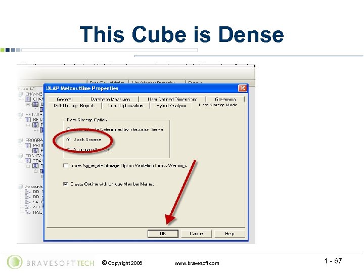 This Cube is Dense © Copyright 2006 www. bravesoft. com 1 - 67 