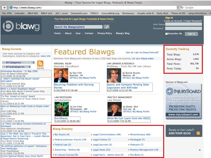 J. G. Conrad, ICAIL 09, 11 June 2009 4 