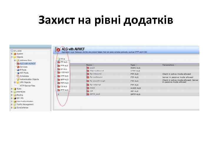 Захист на рівні додатків 