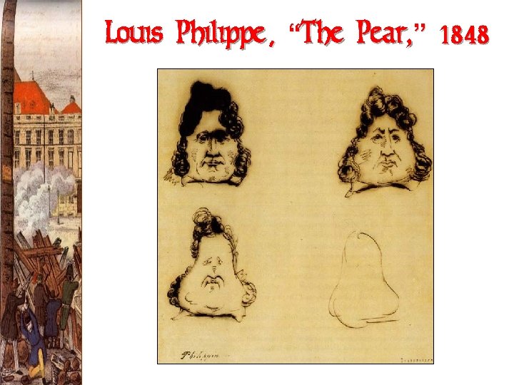Louis Philippe, “The Pear, ” 1848 