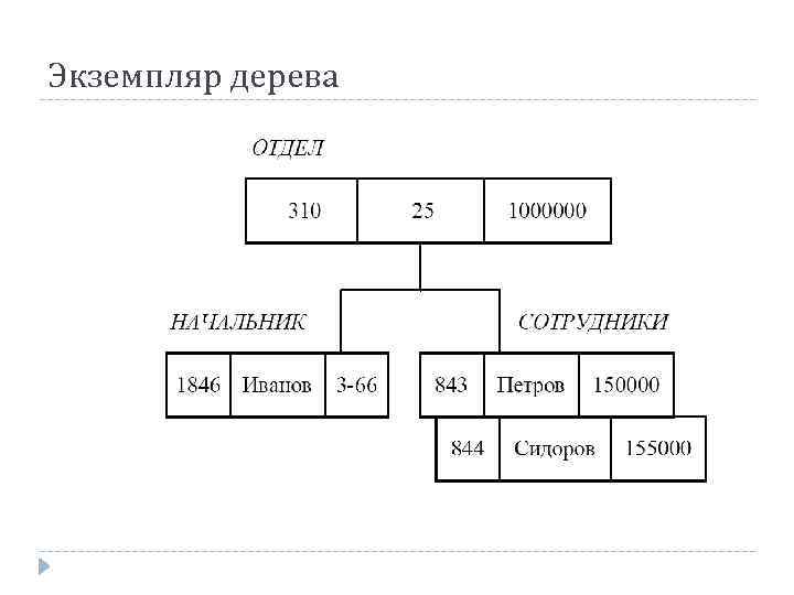 Экземпляр дерева 