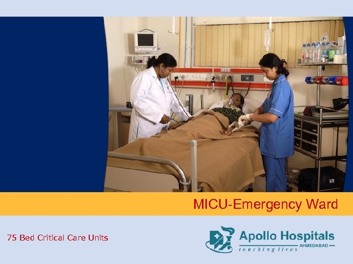 MICU-Emergency Ward 75 Bed Critical Care Units 