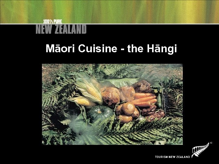 Māori Cuisine - the Hāngi 