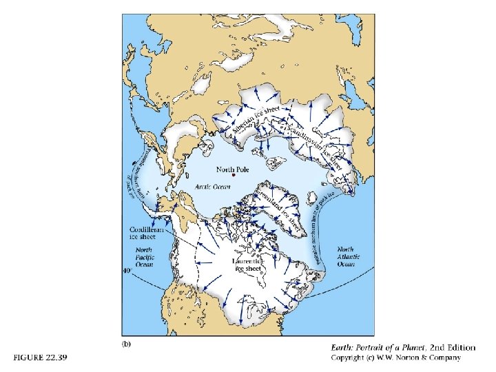 Pleistocene ice sheets (North) 