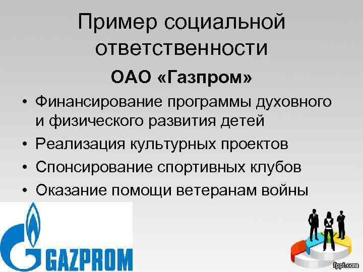 Ответственность фирмы