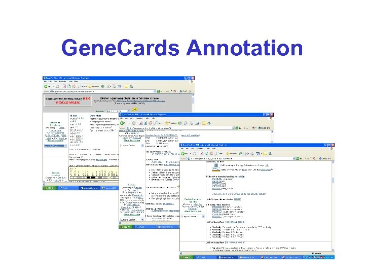 Gene. Cards Annotation 