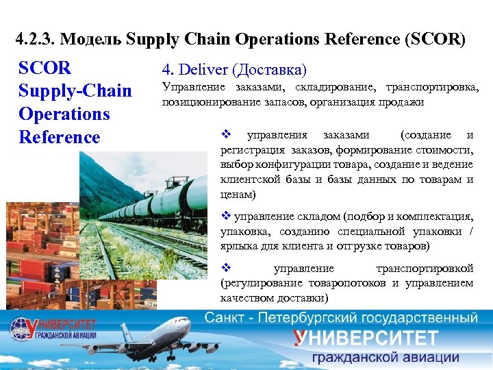 4. 2. 3. Модель Supply Chain Operations Reference (SCOR) SCOR Supply-Chain Operations Reference 4.