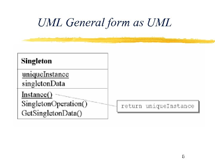 UML General form as UML (From http: //cvs. m 17 n. org/~akr/mj/design-pattern/en/design-pattern. html) 6