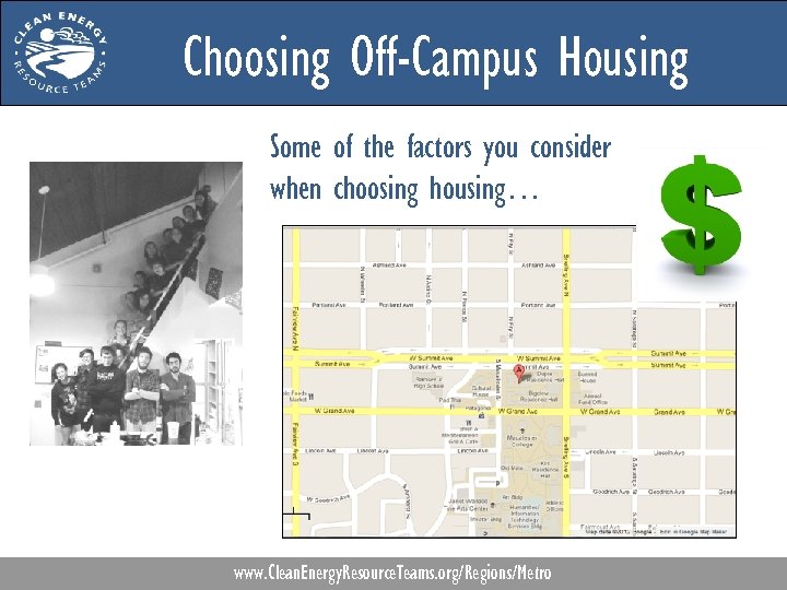 Choosing Off-Campus Housing Some of the factors you consider when choosing housing… www. Clean.