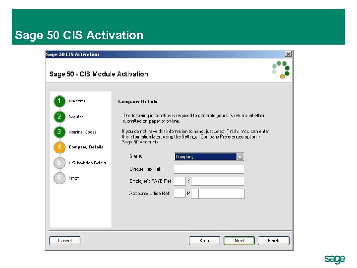 Sage 50 CIS Activation 