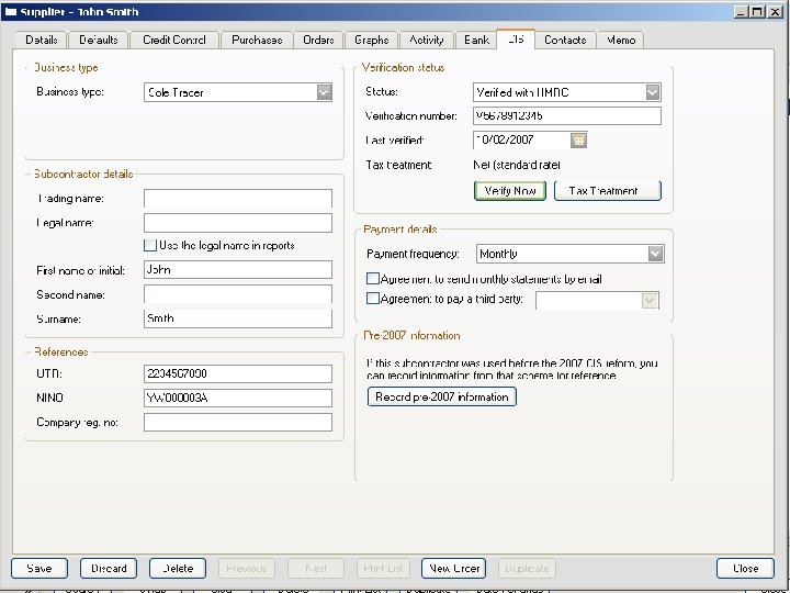 Monthly Return (CIS 300) 