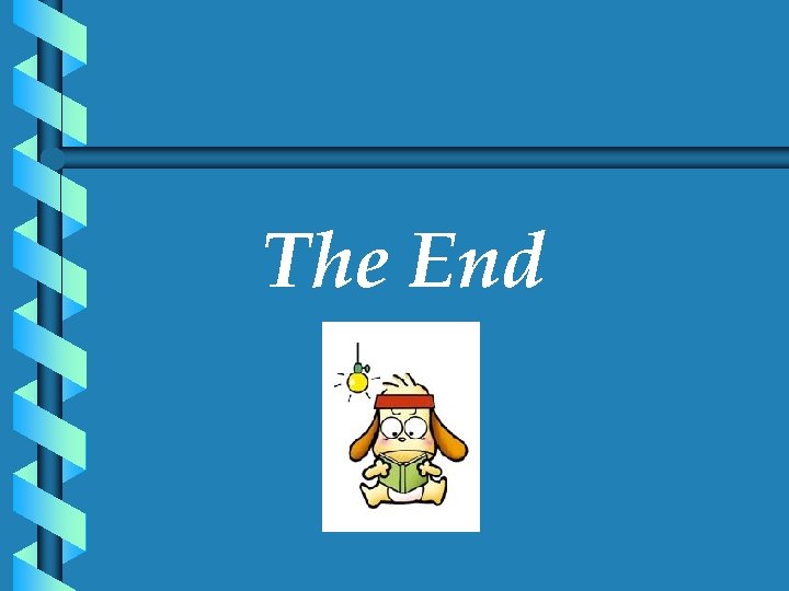 The End 