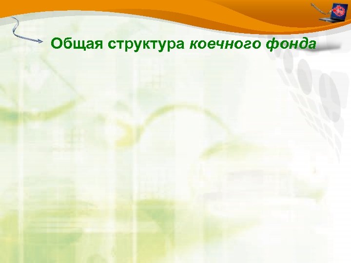 Общая структура коечного фонда 