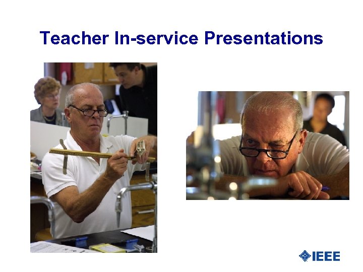 Teacher In-service Presentations 