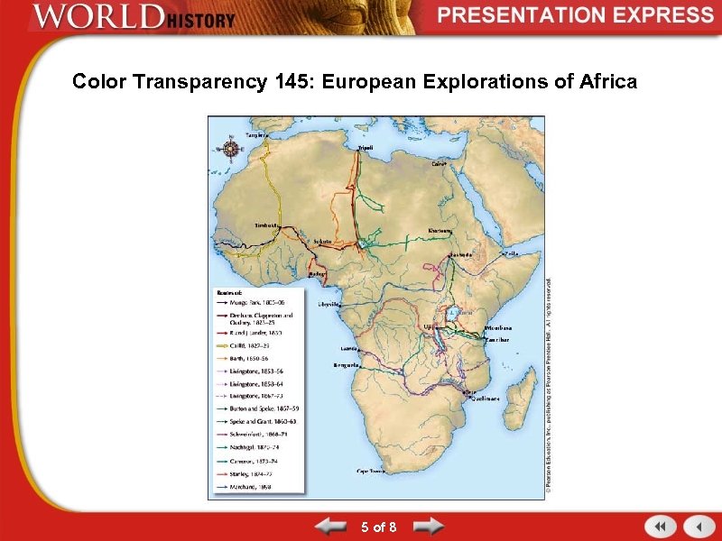 Color Transparency 145: European Explorations of Africa 5 of 8 