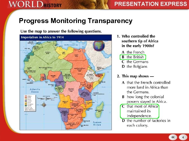 Progress Monitoring Transparency 