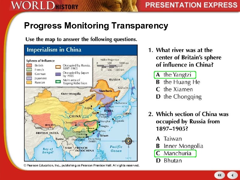 Progress Monitoring Transparency 