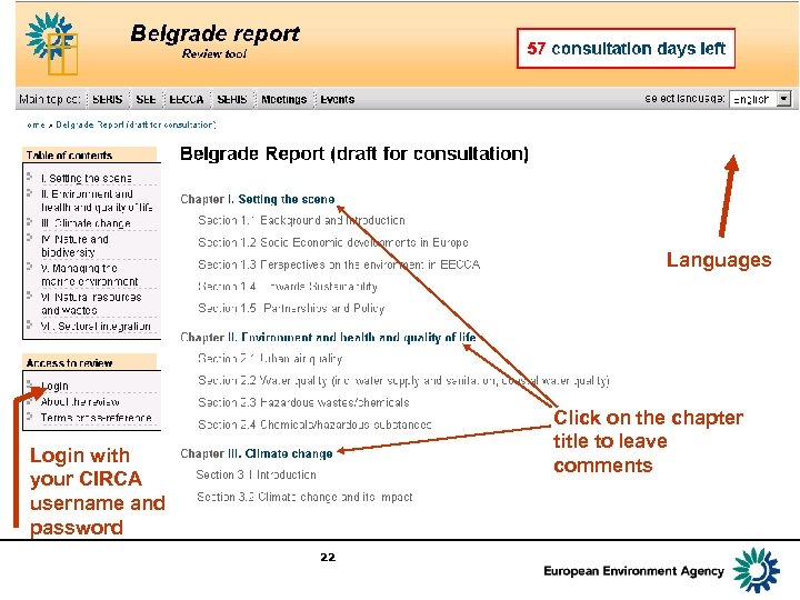 Languages Click on the chapter title to leave comments Login with your CIRCA username