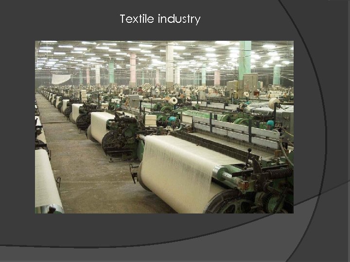 Textile industry 