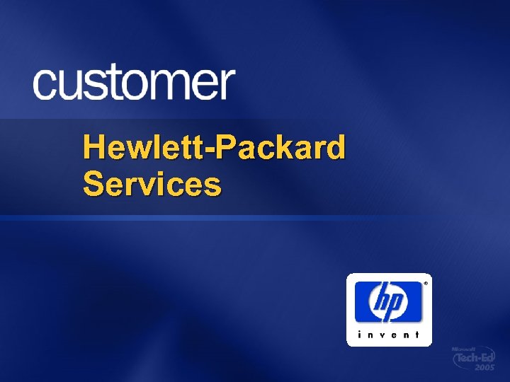 Hewlett-Packard Services 