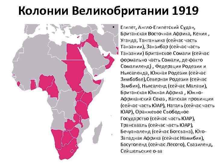 Распад колониальной системы в африке презентация