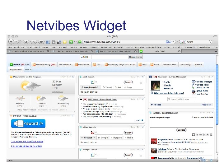 Netvibes Widget 