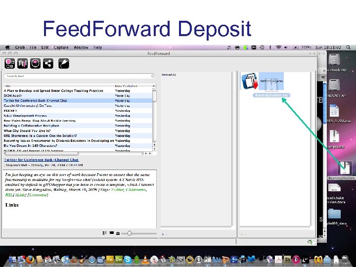 Feed. Forward Deposit 