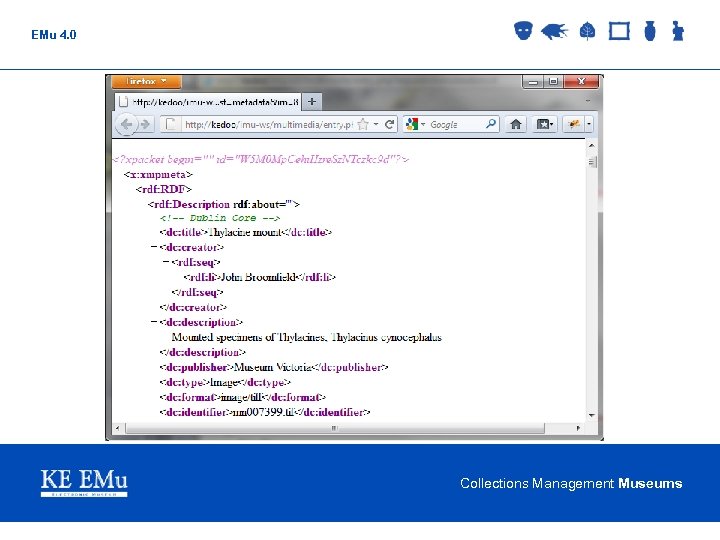 EMu 4. 0 Collections Management Museums 