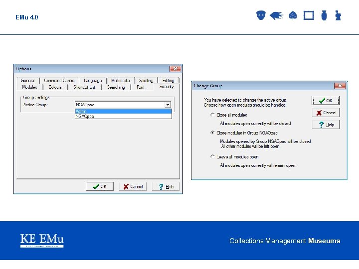 EMu 4. 0 Collections Management Museums 