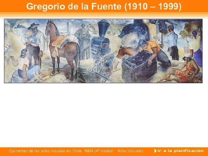 Gregorio de la Fuente (1910 – 1999) Corrientes de las artes visuales en Chile