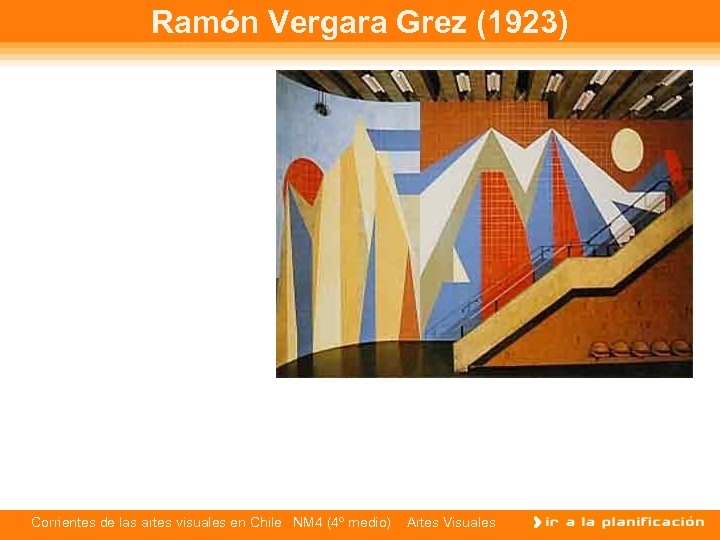 Ramón Vergara Grez (1923) Corrientes de las artes visuales en Chile NM 4 (4º