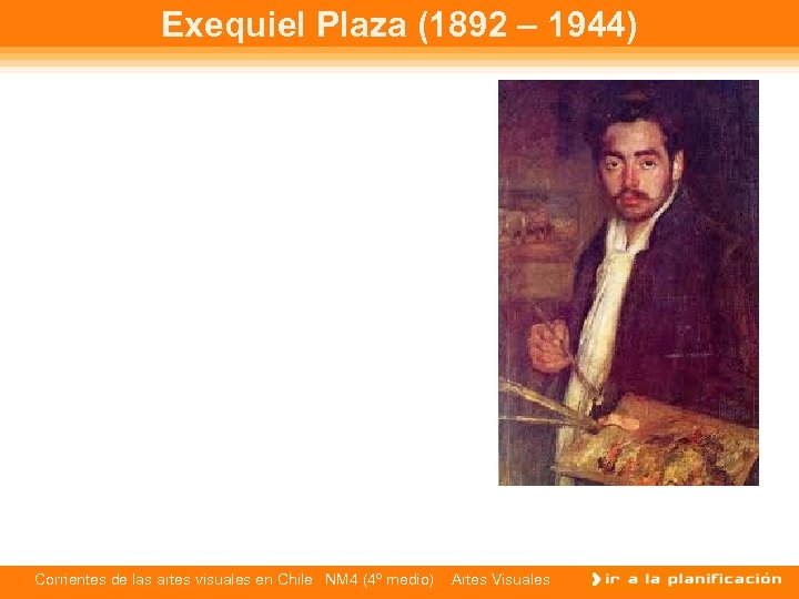 Exequiel Plaza (1892 – 1944) Corrientes de las artes visuales en Chile NM 4