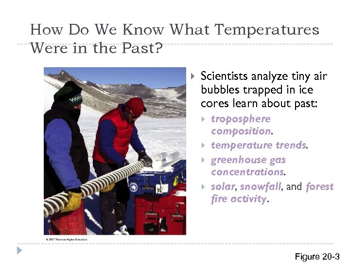 How Do We Know What Temperatures Were in the Past? Scientists analyze tiny air