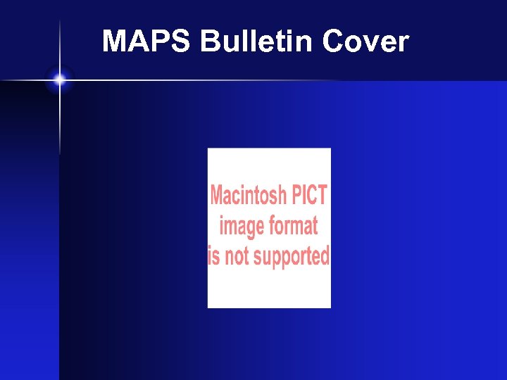 MAPS Bulletin Cover 