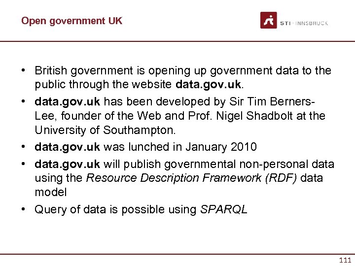 Open government UK • British government is opening up government data to the public