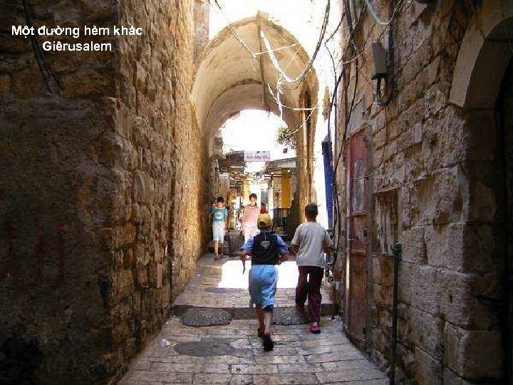 Một đường hẻm khác Giêrusalem 