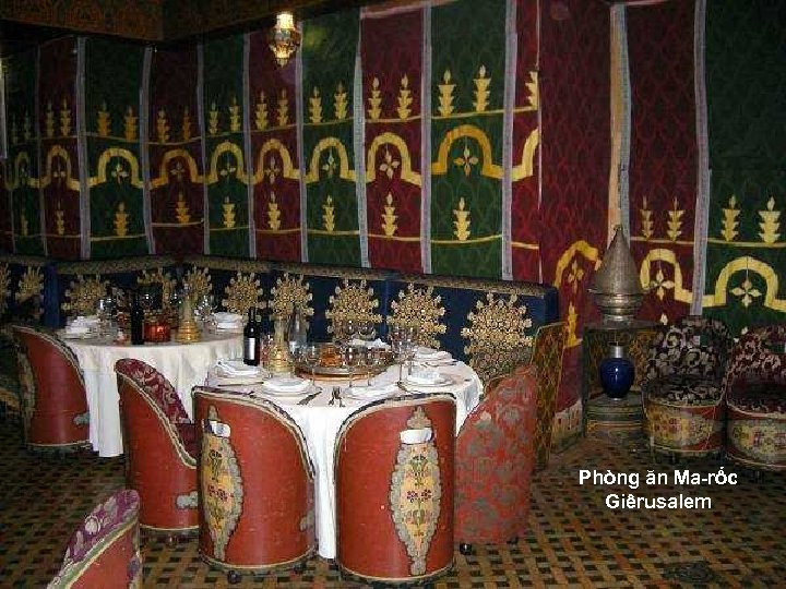 Phòng ăn Ma-rốc Giêrusalem 