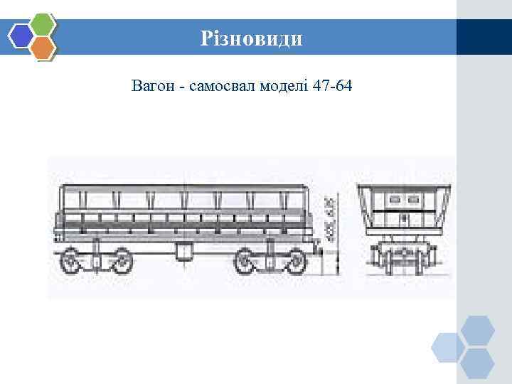 Різновиди Вагон - самосвал моделі 47 -64 