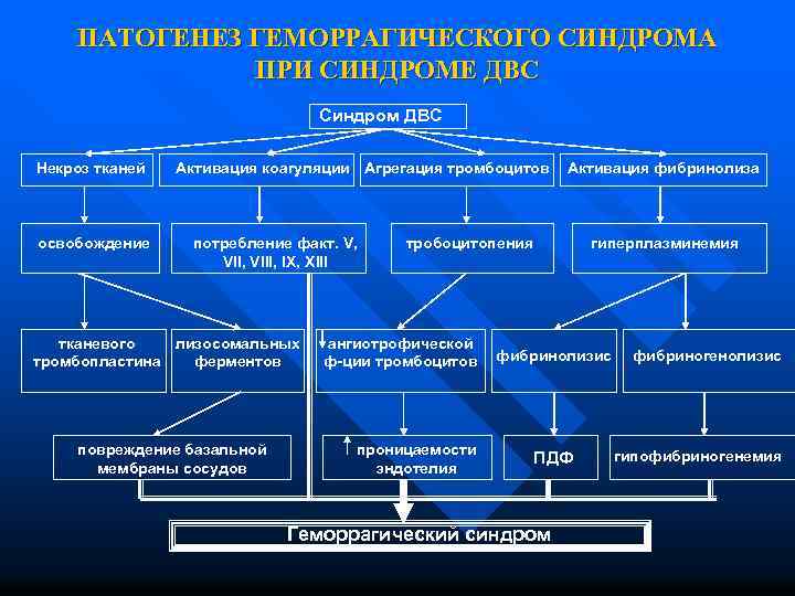 Двс синдром презентация