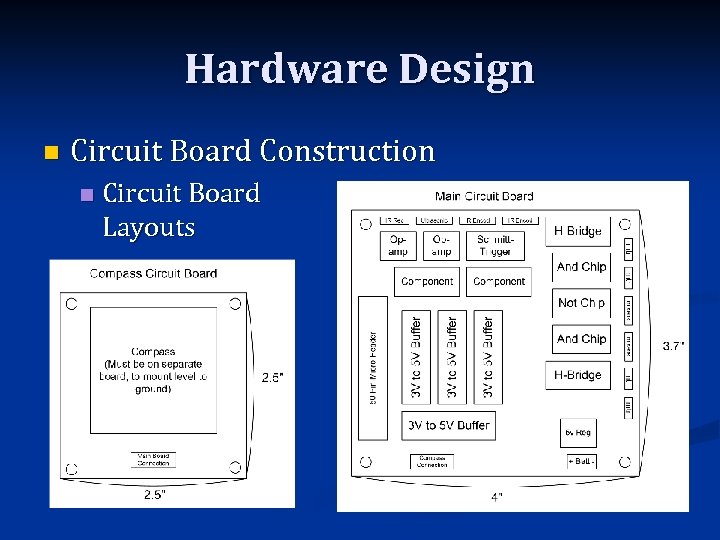 Hardware Design n Circuit Board Construction n Circuit Board Layouts 