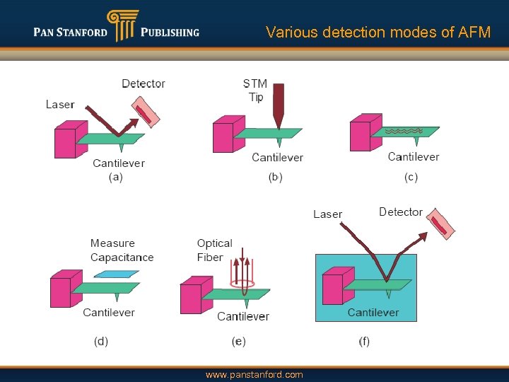 Various detection modes of AFM www. panstanford. com 