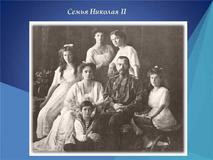 Семья Николая II 