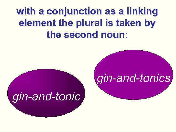 with a conjunction as a linking element the plural is taken by the second